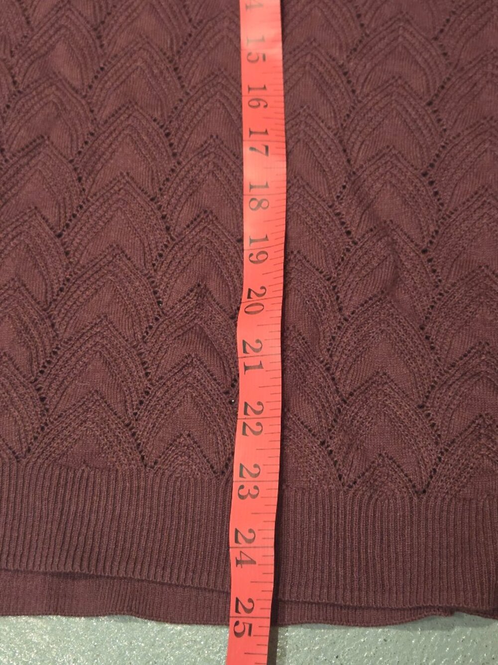Textured Crew Neck Sweater XL - Picture 5 of 6